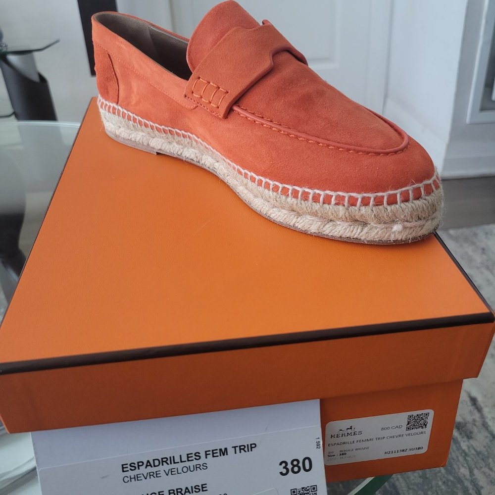 Espadrilles Rouge Braise - Picture 2 of 4